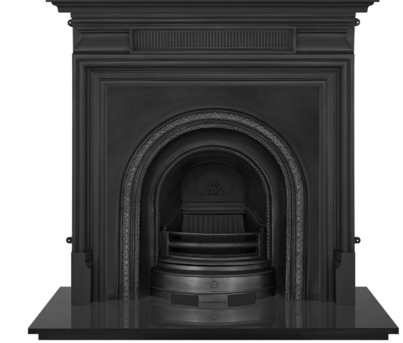 Scotia Cast Iron Fireplace Insert (40") | Victorian