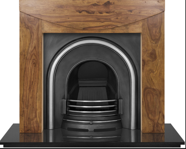 Carron Celtic Arch Cast Iron Fireplace Insert