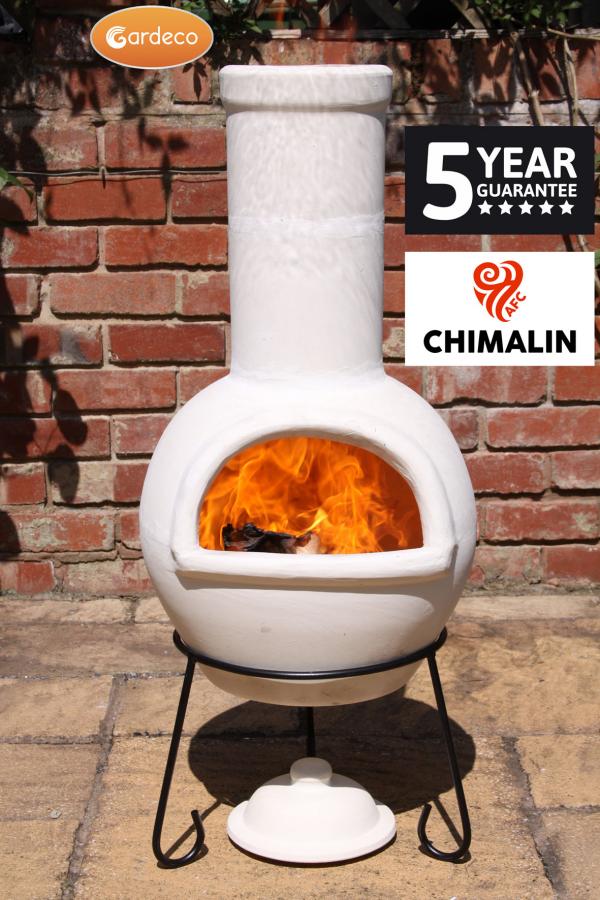 Sempra Chimalin AFC Large Chiminea with Lid & Stand