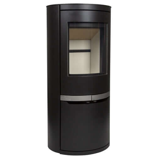 Wood Burning Stove by Mi-Fires Ovale T - Tall with Door