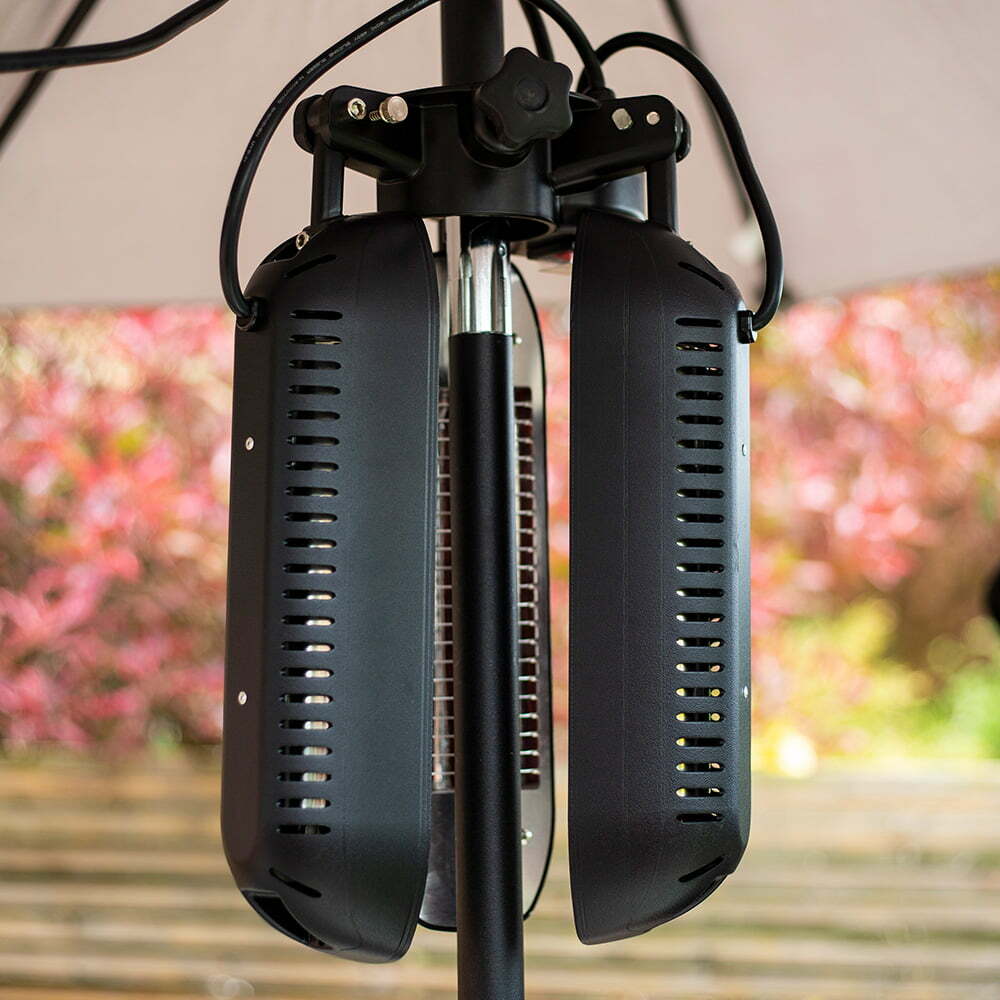 Folding Parasol Heater