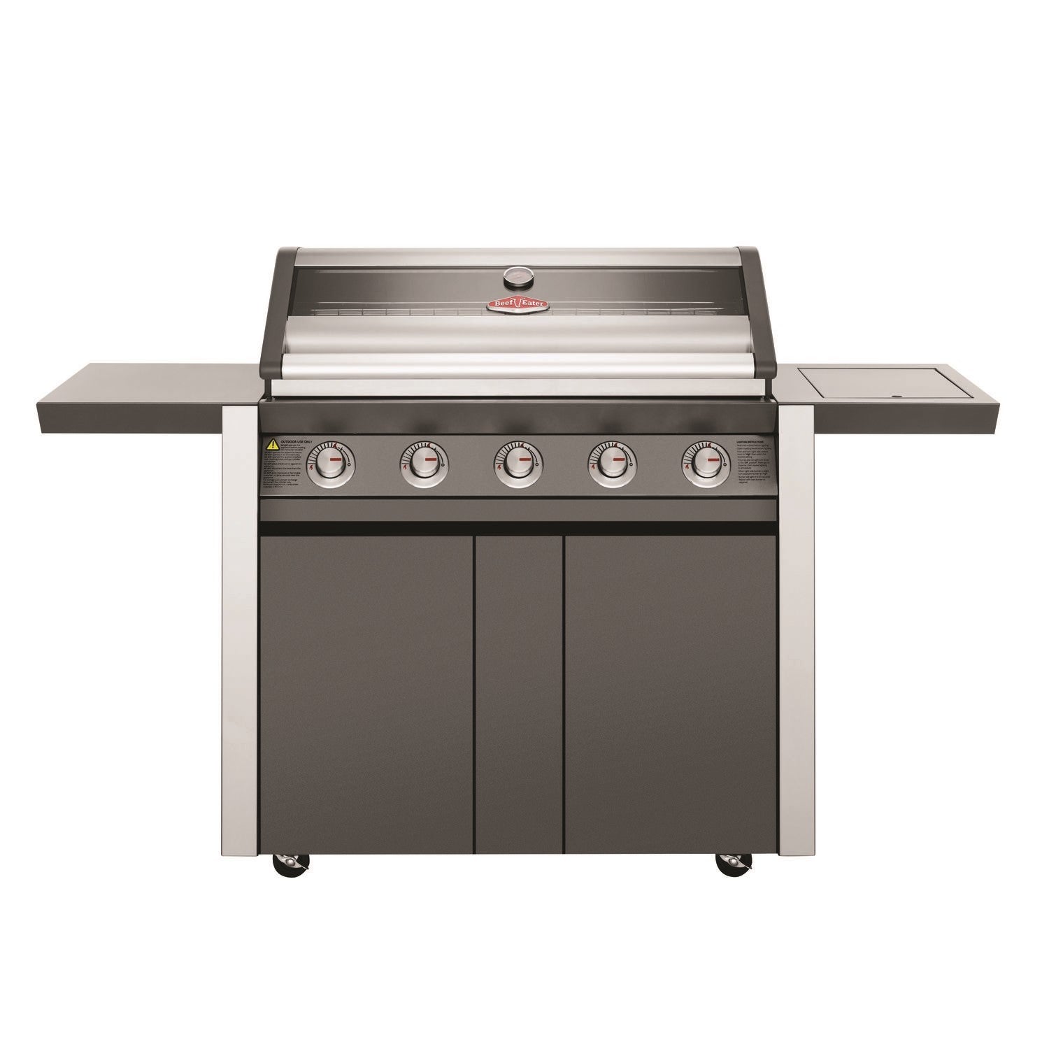 Beefeater 1600E Series - 5 Burner Gas Barbecue Grill and Trolley