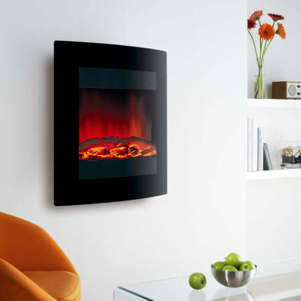 Ekofires 1011 LED - Wall Mounted Electric Fire - High Efficiency