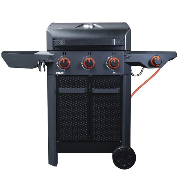 Halmo Gas BBQ Family 3 Burner with 1 Side Burner