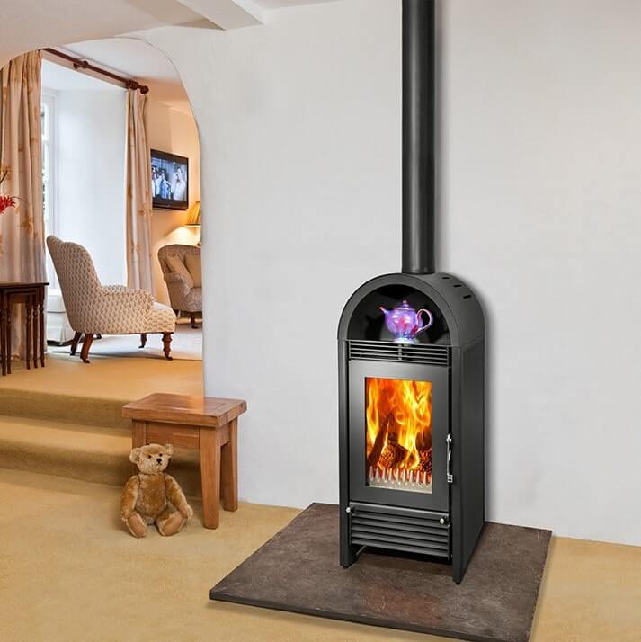 Woodfire CXC8 Contemporary Wood Burning Boiler Stove