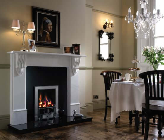 Ekofires 3090 - Inset Gas Fire - Full Depth | Side Control