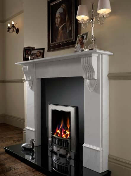 Ekofires 3090 - Inset Gas Fire - Full Depth | Side Control