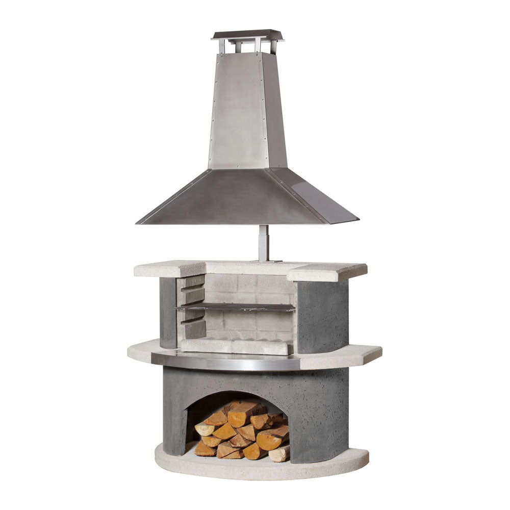 Buschbeck Zurich Masonry BBQ with Hood