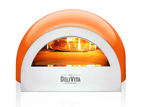 Delivita - The Orange Blaze Wood fired oven