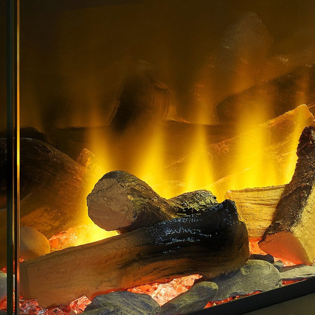 Acantha Aspire 125 (51") Media Wall Electric Fire - Fully Inset Installation