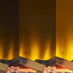 Acantha Aspire 200 (81") Media Wall Electric Fire - Fully Inset Installation
