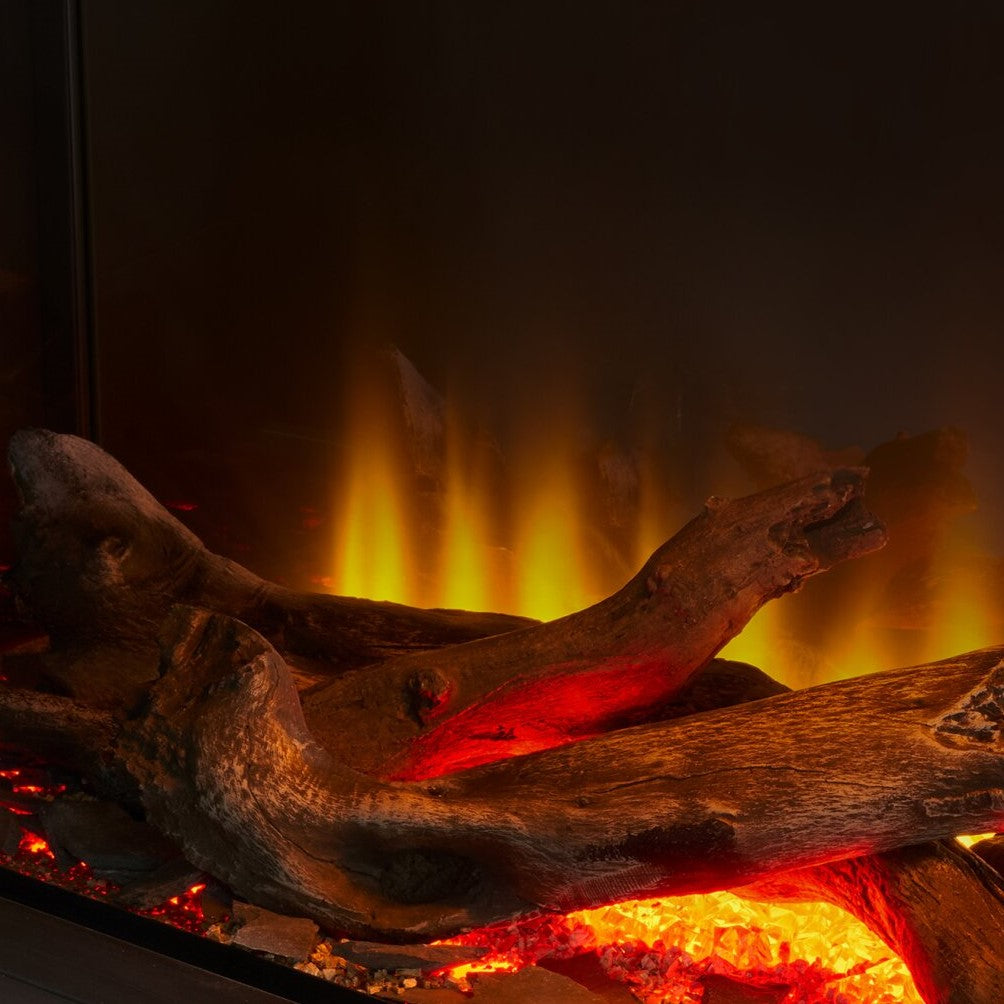 Acantha Ignis 1500 (61") Media Wall Electric Fire - Fully Inset Installation