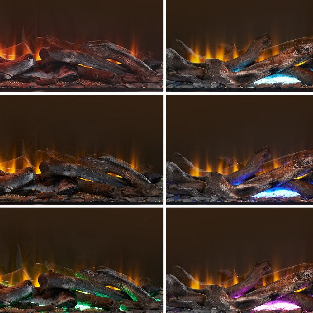 Acantha Ignis 1500 (61") Media Wall Electric Fire - Fully Inset Installation