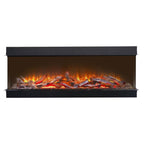 Acantha Ignis 1500 (61") Media Wall Electric Fire - Fully Inset Installation