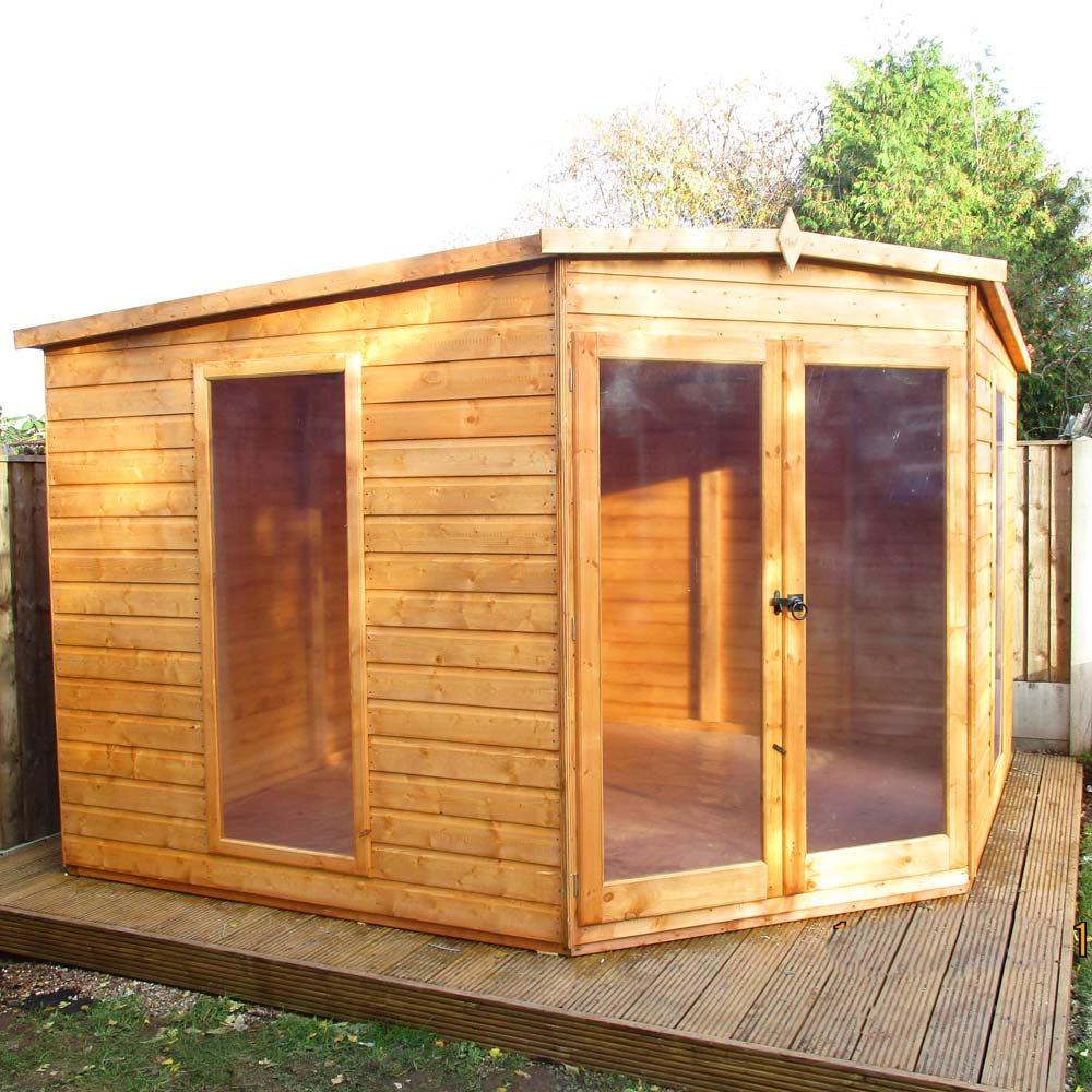 Shire 10x10 Barclay Corner Summerhouse