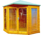 Shire 8x8 Larkspur Corner Summerhouse