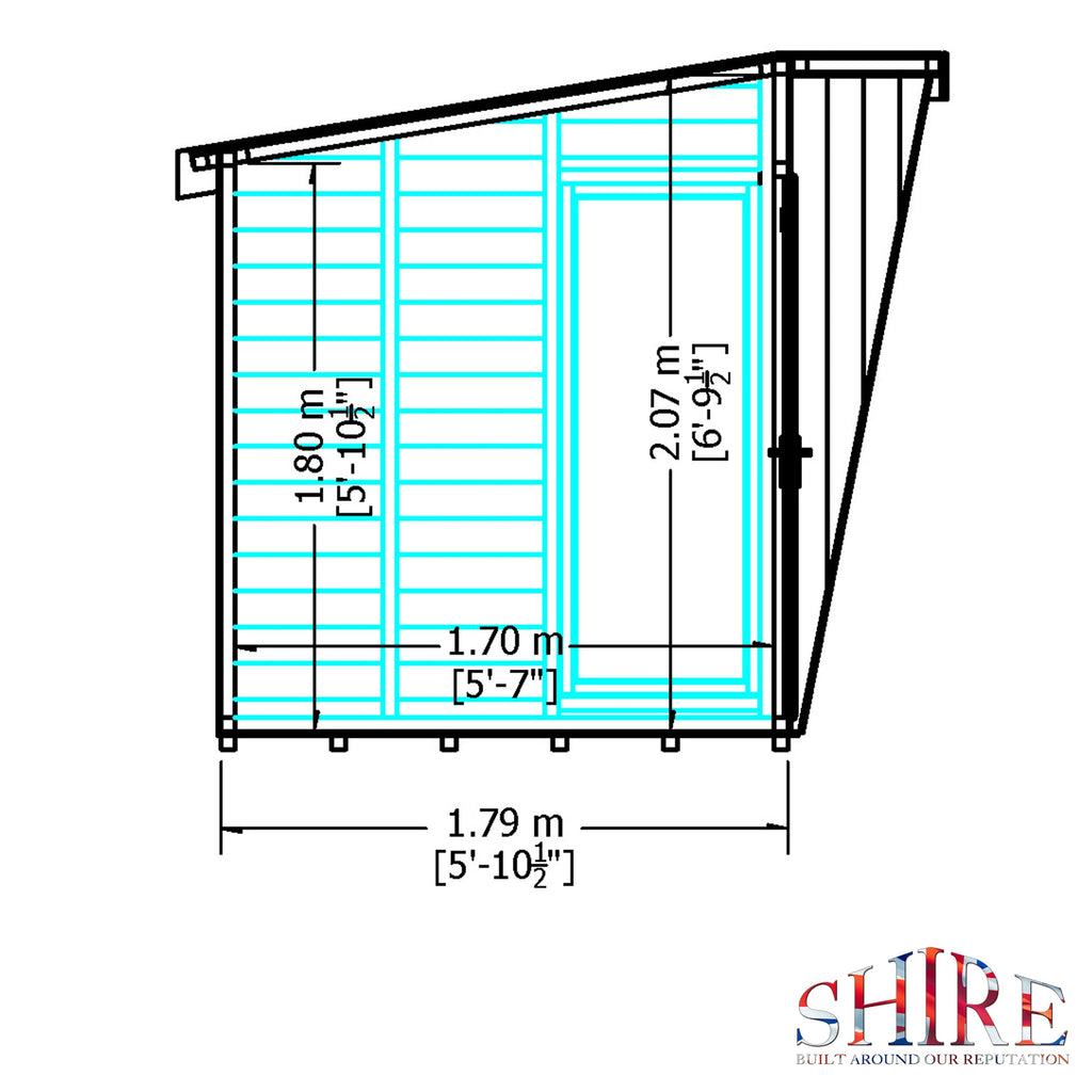 Shire 8x6 Highclere Summerhouse