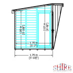 Shire 8x6 Highclere Summerhouse