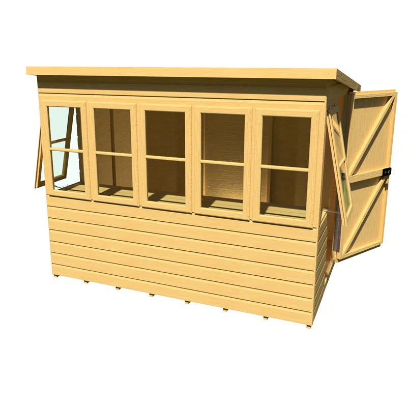 8x6 Sun Pent Potting Shed