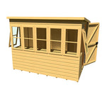 8x6 Sun Pent Potting Shed