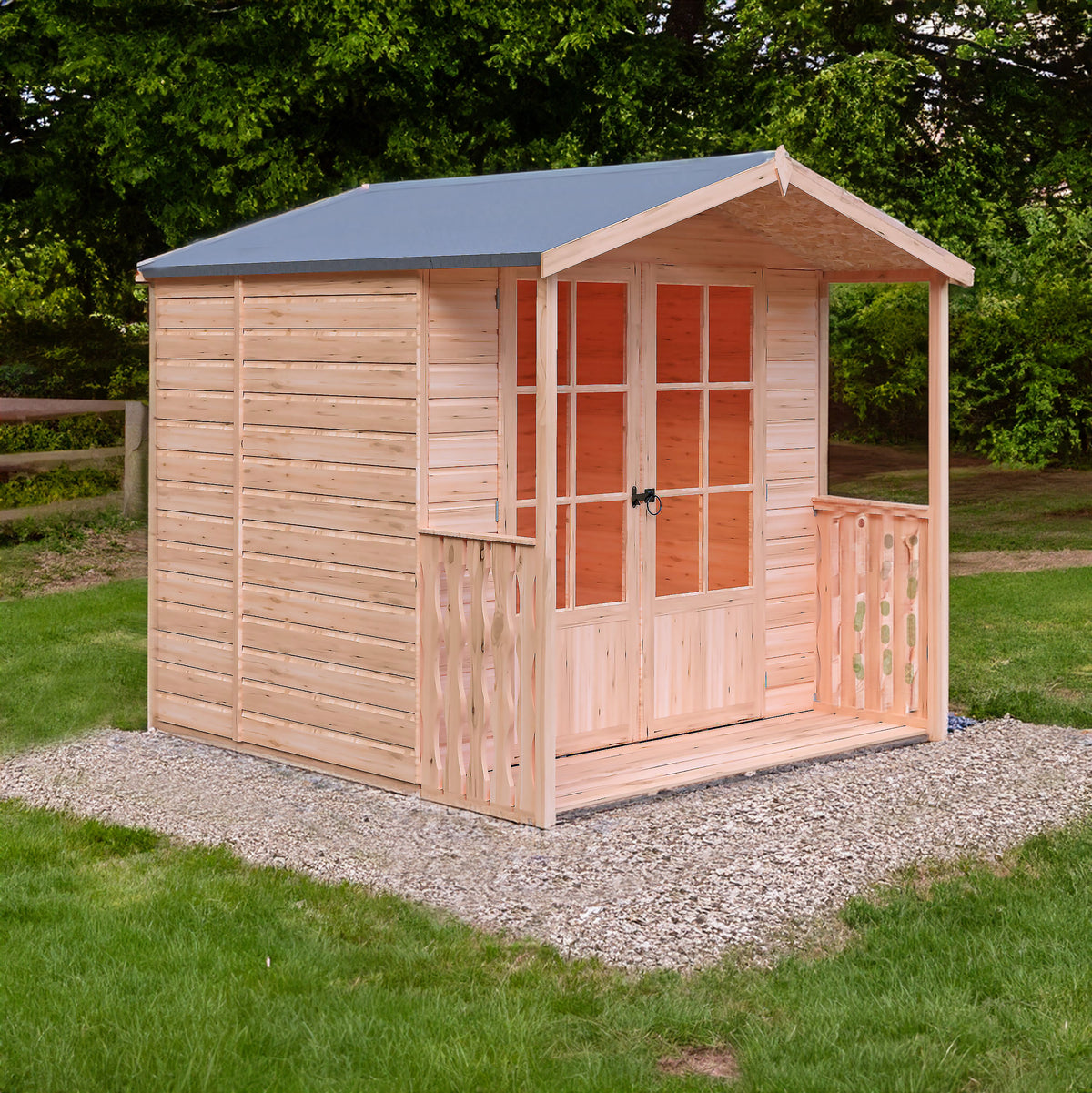 Shire 7x7 Alnwick Summerhouse