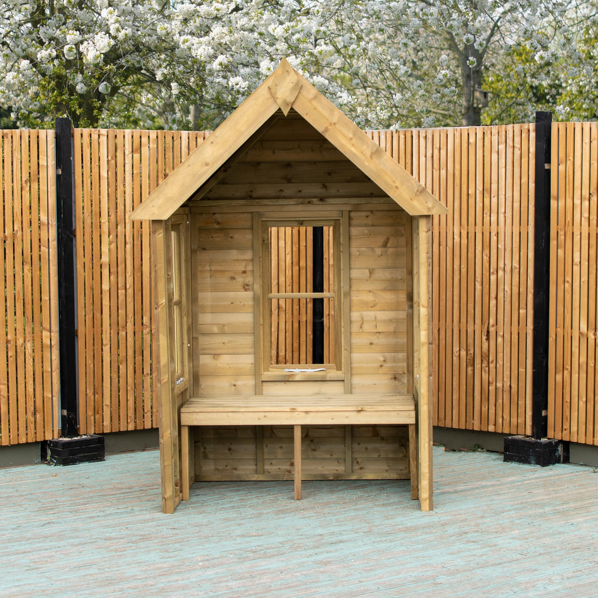 Shire Almarie Pressure Treated Garden Arbour