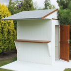 Shire 6x4 Apex Garden Bar