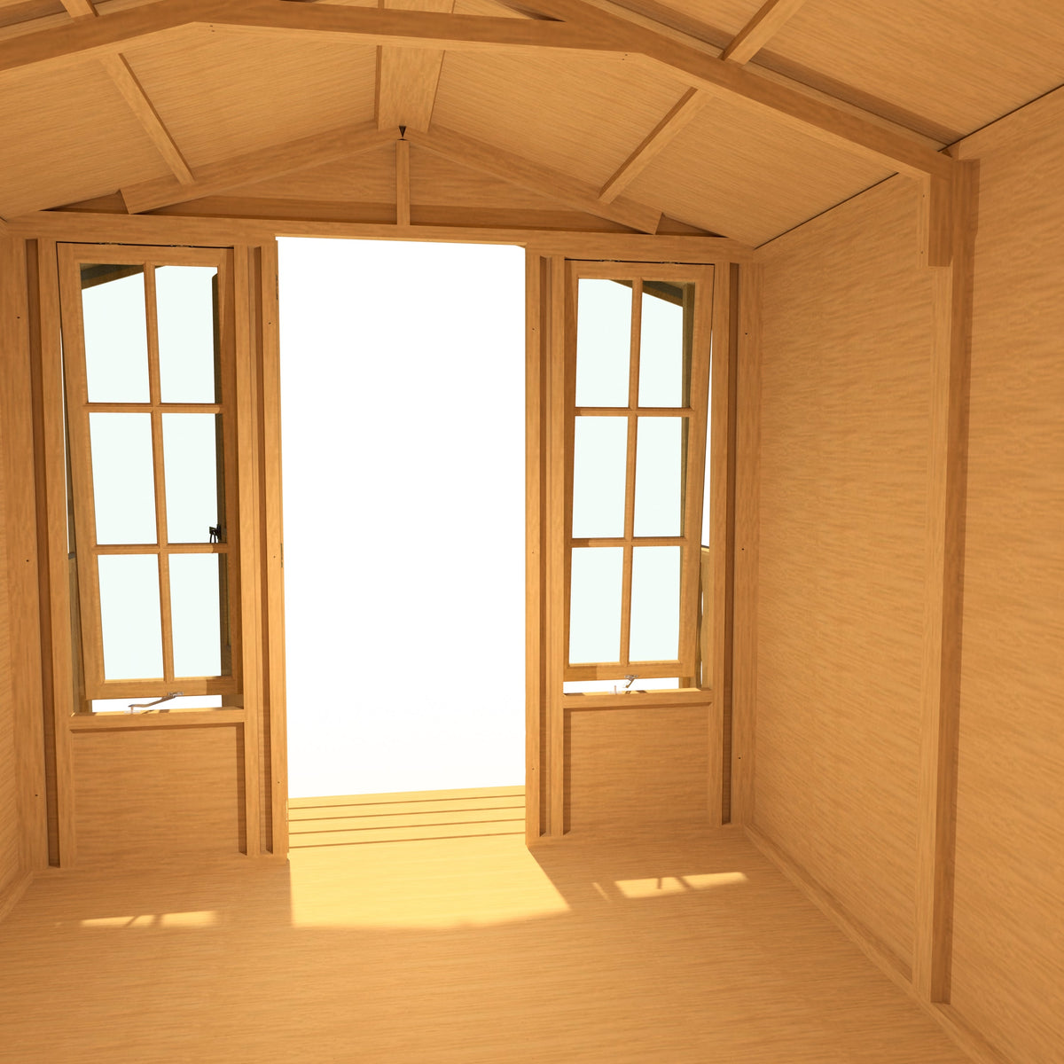 Shire 7x10 Badminton Summerhouse & Veranda