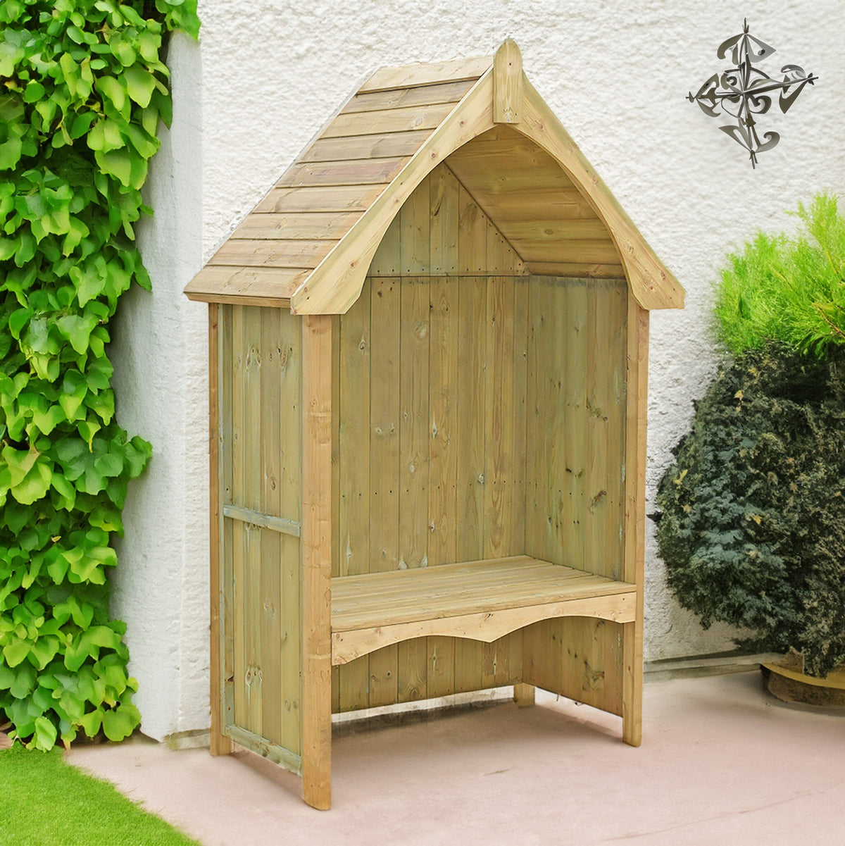 Shire Balsam Pressure Treated Garden Arbour