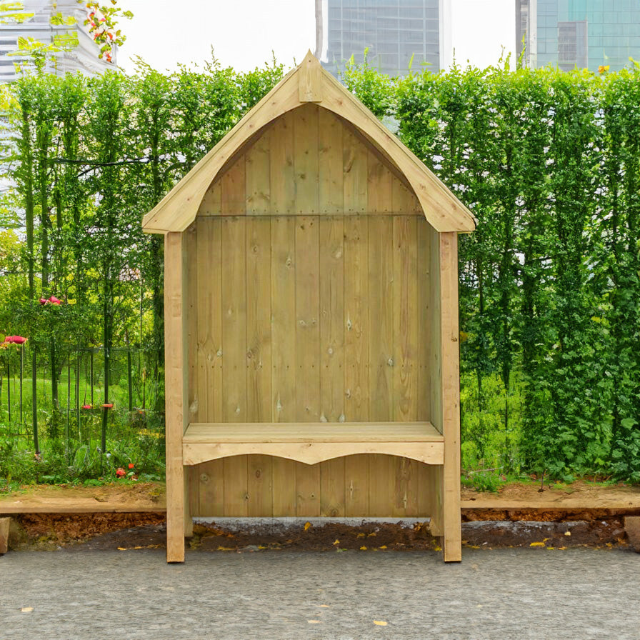 Shire Balsam Pressure Treated Garden Arbour