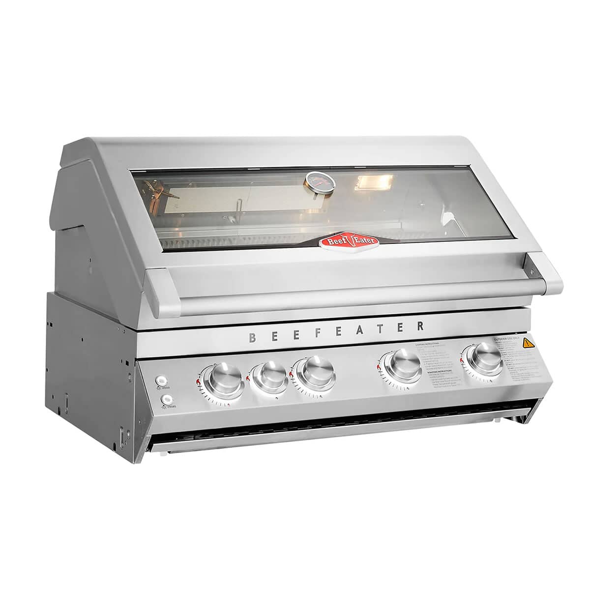BeefEater Gas BBQ - 7000 Premium (304 Stainless Steel) - 4 Burner Built In BBQ