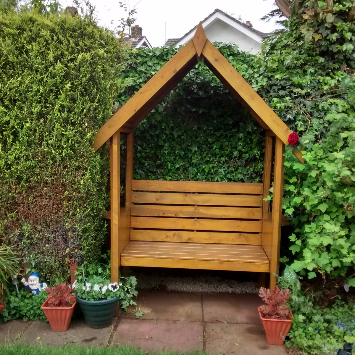 Shire Blossom Pressure Treated Garden Arbour