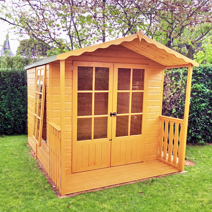 Shire 7x10 Buckingham Summerhouse & Veranda