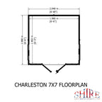 Shire 7x7 Charleston Summerhouse