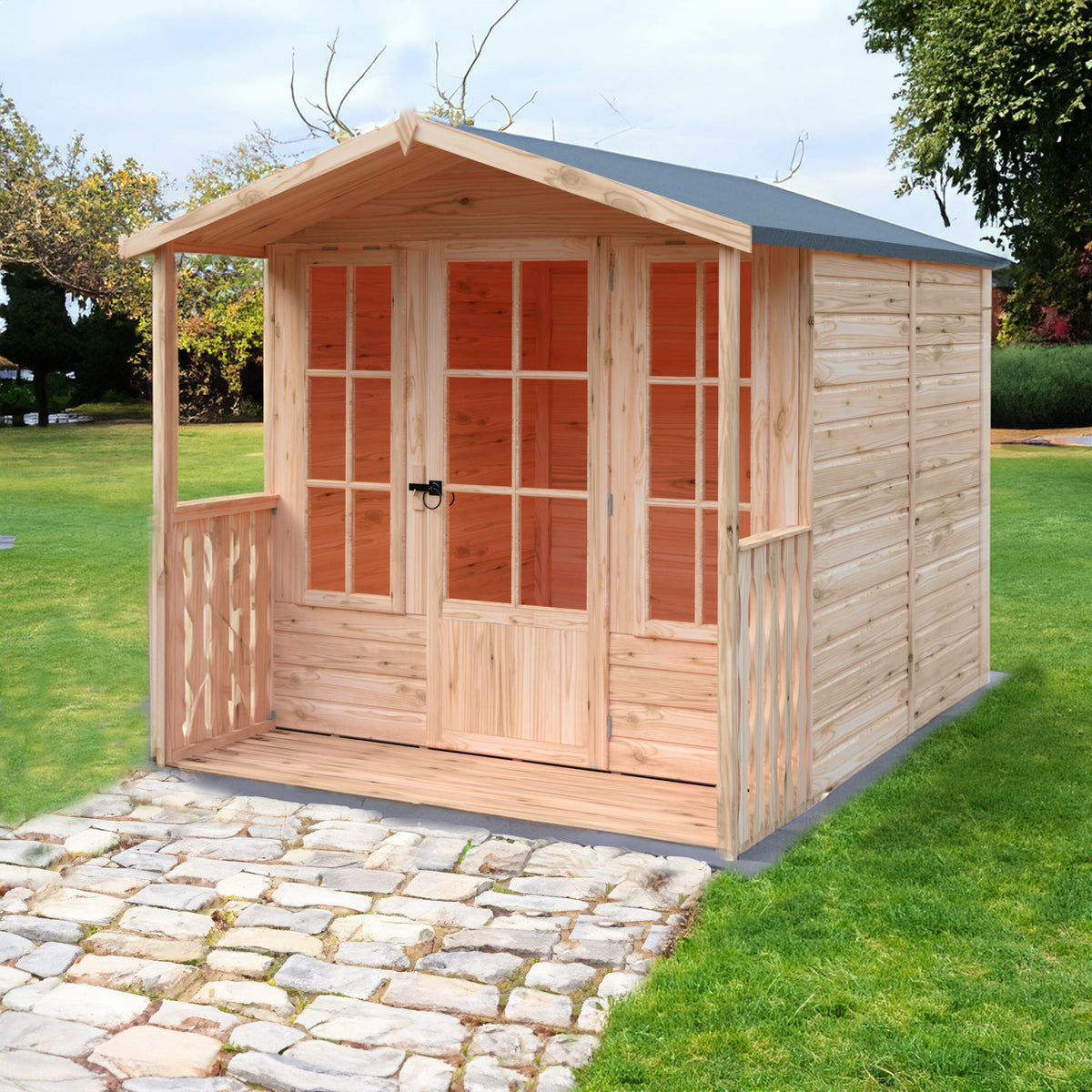 Shire 7x7 Chatsworth Summerhouse & Veranda