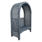Grange Black Contemporary Pressure Treated Garden Arbour