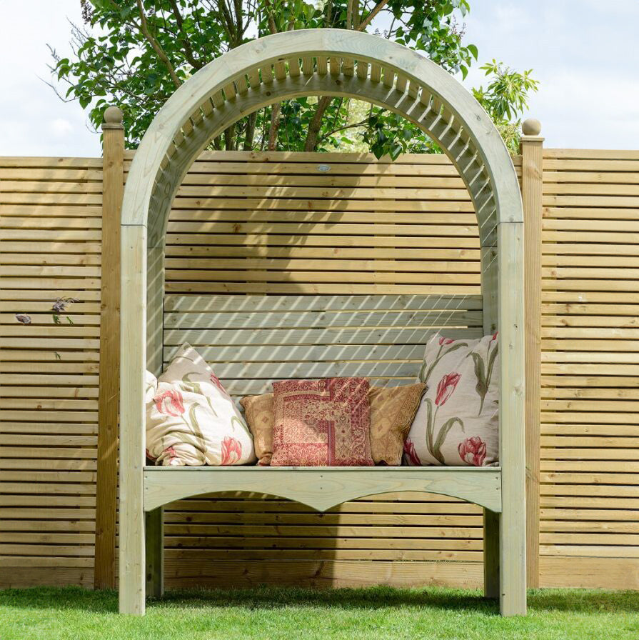 Grange Green Contemporary Pressure Treated Garden Arbour