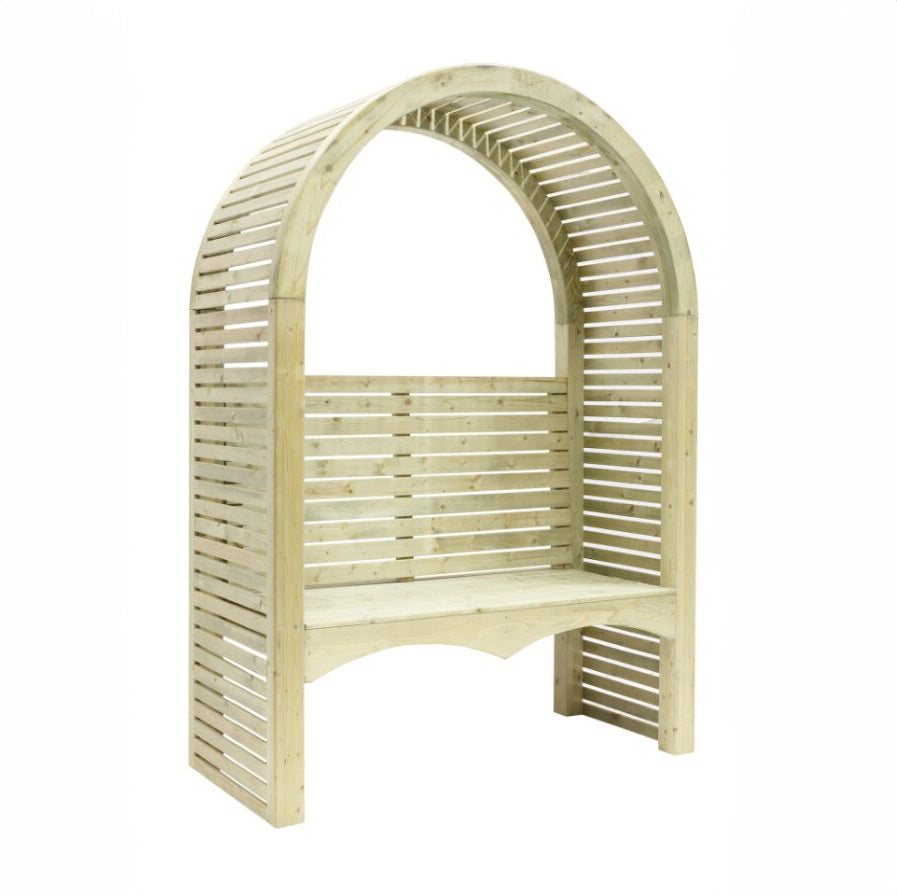 Grange Green Contemporary Pressure Treated Garden Arbour