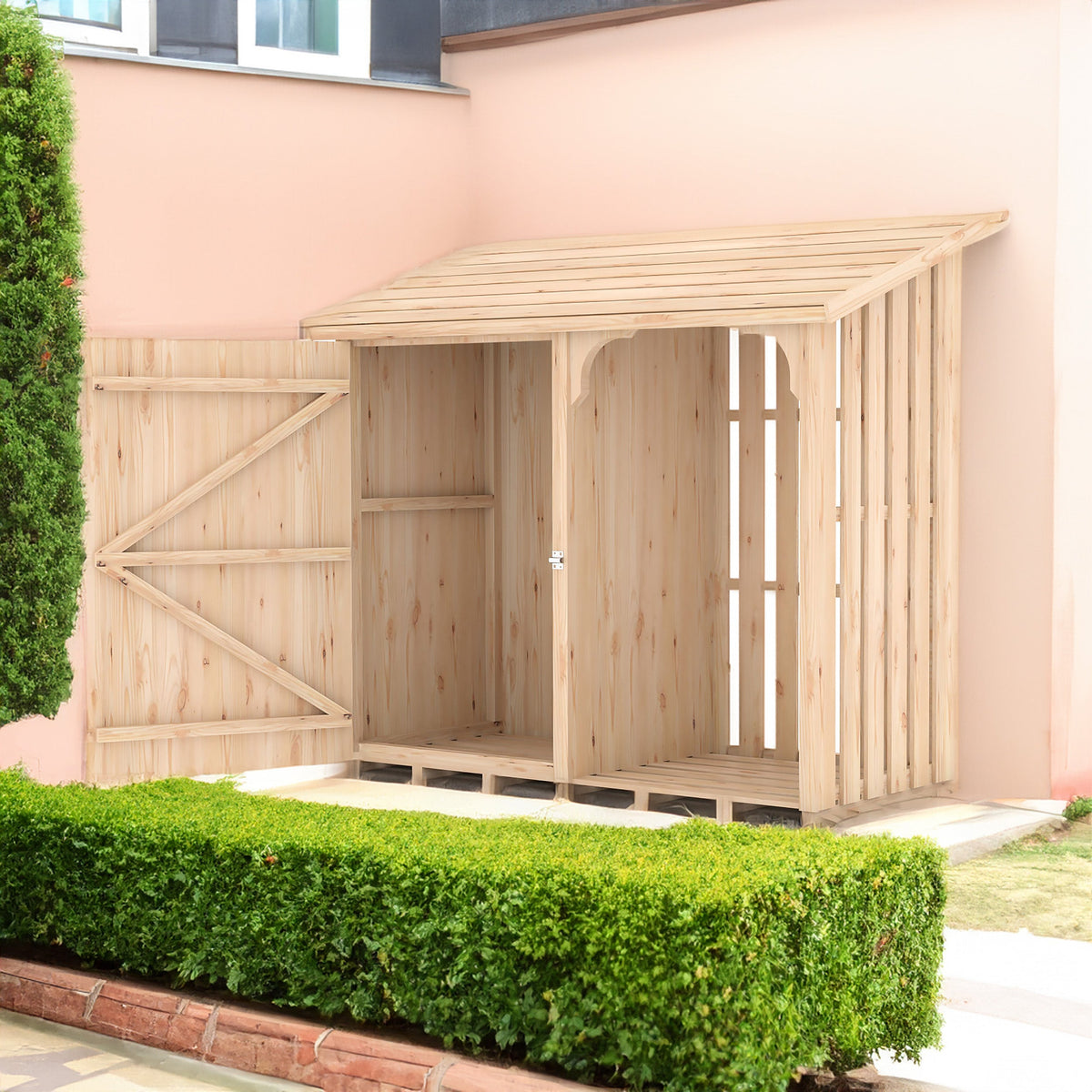 Log Store & Storage Compartment Shire Country
