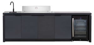 CABINEX Classic Beafeater 6 Burner Gas BBQ Proline Roaster