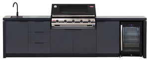 CABINEX Premium Beafeater 5 Burner Gas BBQ 3000E