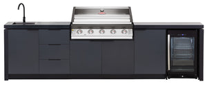 CABINEX Premium Beafeater 5 Burner Gas BBQ 1600S