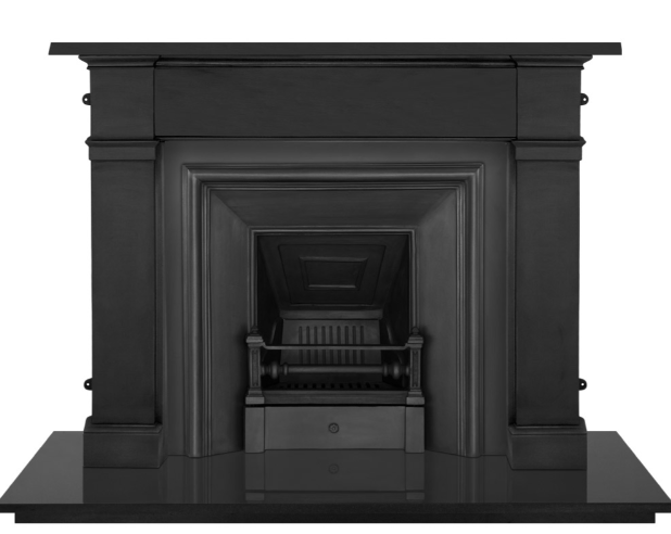 Carron Royal Cast Iron Period Fireplace Insert (40") | Georgian