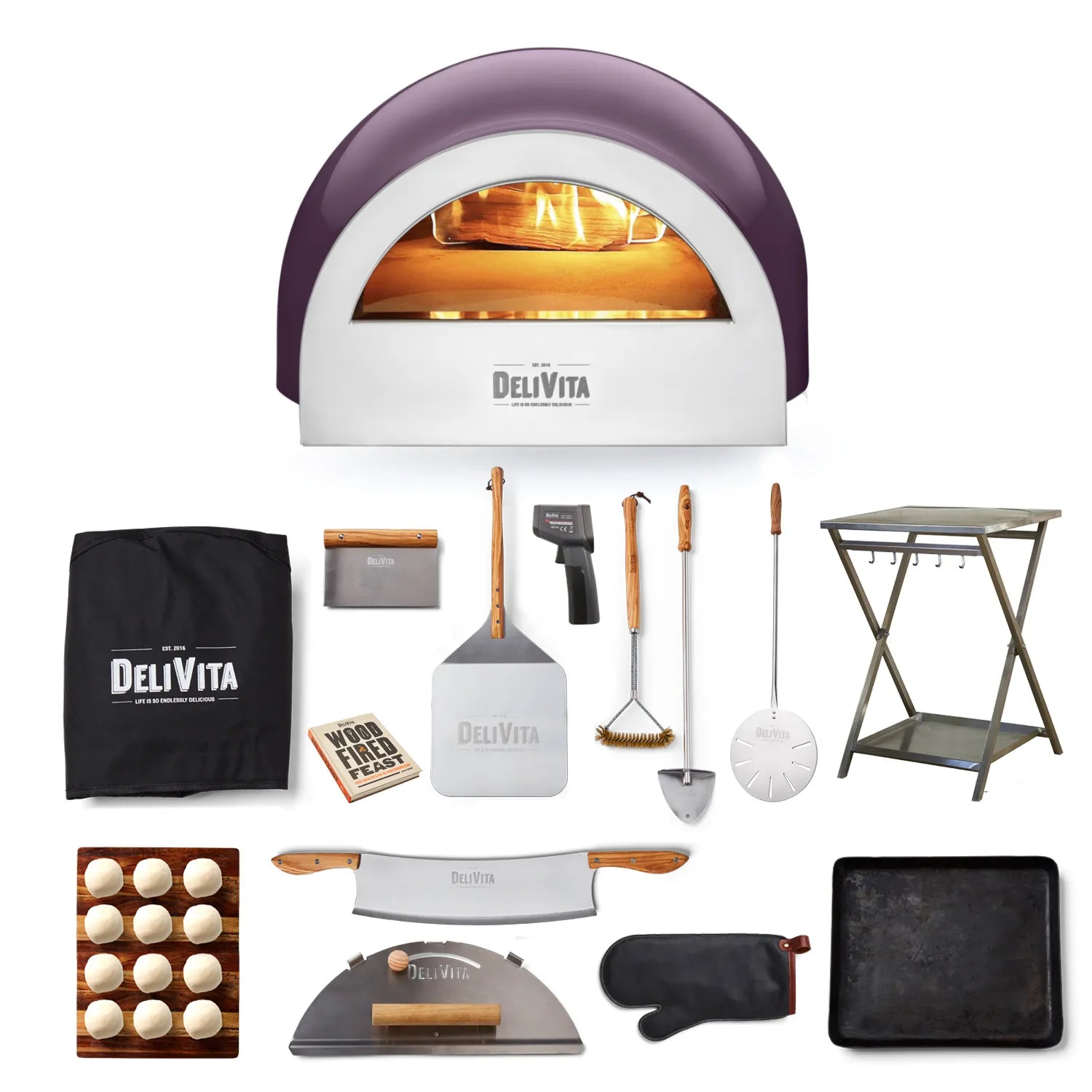 Delivita The Berry Hot Wood Fired Oven Full Collection