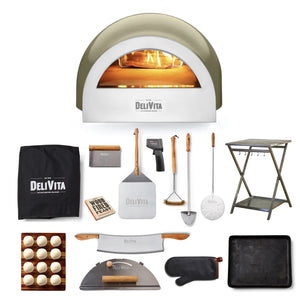 Delivita The Olive Green Wood Fired Oven Full Collection