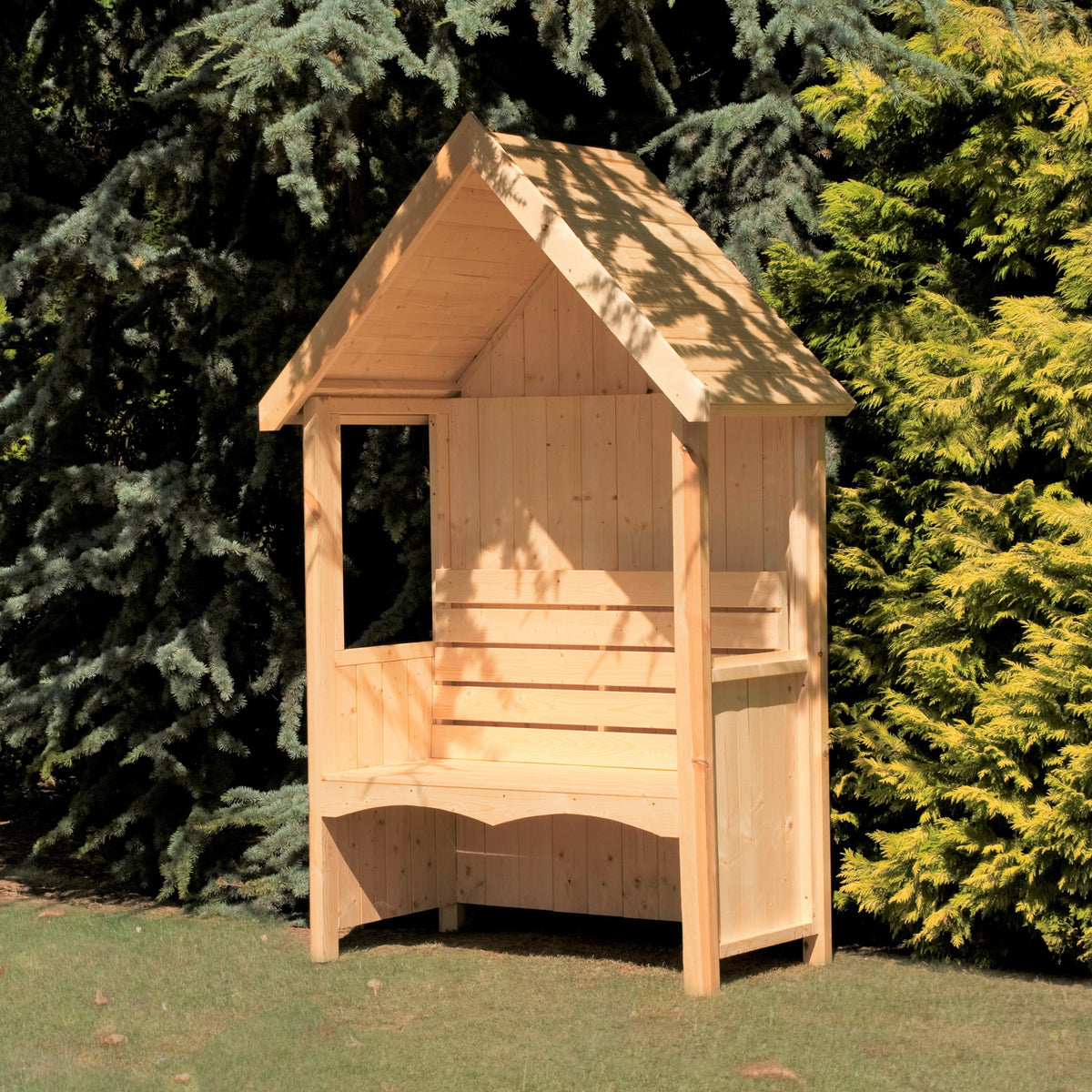 Shire Forget Me Not Pressure Treated Garden Arbour