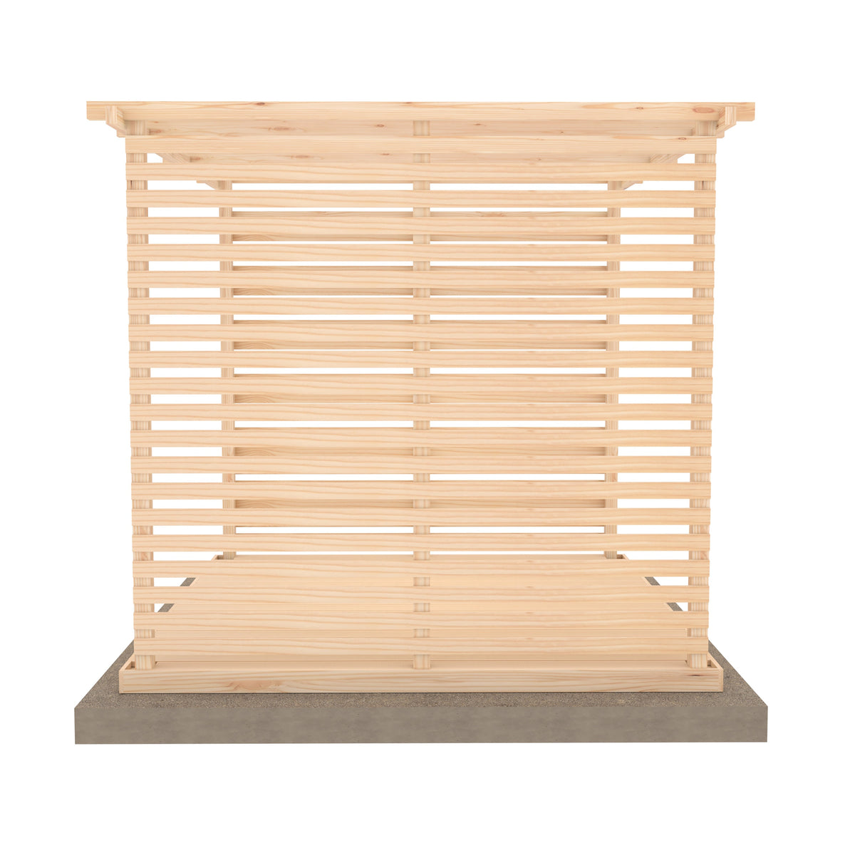 8x8 Pergola Shire Ivy With Optional Decking & Sides | 2.4m x 2.4m x 2.4m