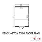 Shire 7x10 Kensington Summerhouse