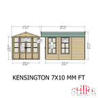 Shire 7x10 Kensington Summerhouse