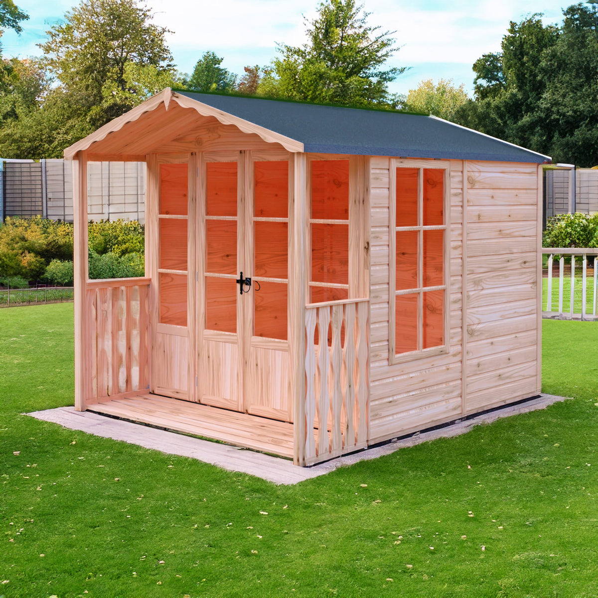 Shire 7x7 Kensington Summerhouse & Veranda